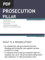 Output Prosecution and Courts Pillar