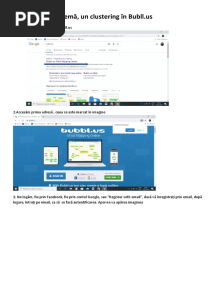 Instrumentul Bubll - Us Pentru A Crea Hărți Conceptuale Online