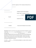 Template For Proposed Consent Order