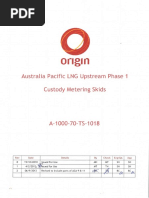 (PCM) - Aplng Upstream Phase 1 - Custody Metering Skids - Technical Specification