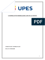 Cooperative Federalism and Its Activity: Submitted By: Shubham Saini ROLL NO: R154216103