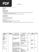 Lesson Plan: O3: To Answer Questions To The Text