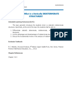 Module 01: What Is A Statically INDETERMINATE Structures?: Intended Learning Outcomes (ILO's)