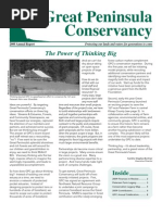 2009 Summer Great Peninsula Conservancy Newsletter