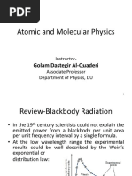 Atomic Molecular Physics Lecture 5