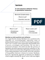 5 Utilitarianism: Jeremy Bentham and Classical Utilitarian Theory: Utilitarianism As Quantitative Hedonism