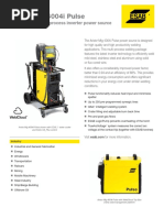 Aristo Mig 4004i Pulse: Light Weight, Multi-Process Inverter Power Source