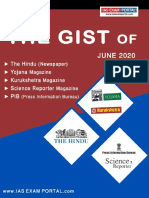 The Gist JUNE 2020 - IAS EXAM PORTAL PDF