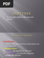 Lec.9 Sinonasal Tumors