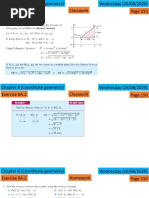 MYP4 Coordinate Goemetry (Sheet 2)