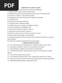 Dimensiuni Ale Dezvoltarii