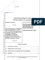 Escamilla v. Santa Ana Second Amended Complaint For Damages Final