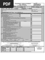 Quarterly Value-Added Tax Return: (Cumulative For 3 Months)