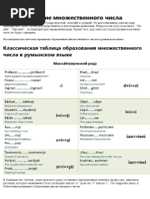 Masculin (мужской род)