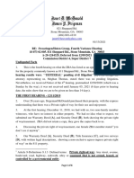 Undisputed Facts To Zoning Board of Appeals, DeKalb County, GA