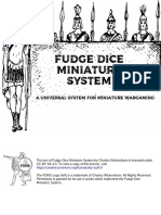 Fudge Dice Miniature System