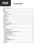 Torts Outline FA2019