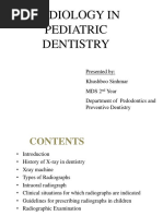 Radiology in Pediatric Dentistry