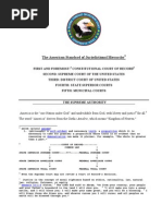 American Standard of Jurisdictional Hierarchy 1