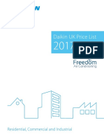 Freedom Daikin Pricelis