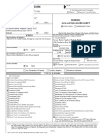 Civil Action Cover Sheet Buncombe County