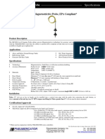 Rigid Magnetostrictive Probe, EPA Compliant : MP450S Level Gauging Probe Specifications