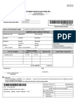 Payment Instruction Form (Pif) : Davao Central