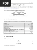 LCL Filter Design Procedure