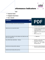 Key Performance Indicators Format