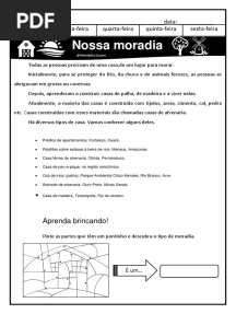 Geografia 2º Ano Moradias