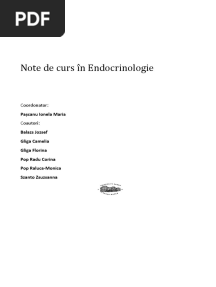 Curs Litografiat Endocrinologie 2015