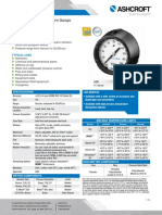 1279 Duragauge Pressure Gauge: Data Sheet