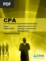 CPA A2.2 - STRATEGIC PERFORMANCE MANAGEMENT - Revision Guide