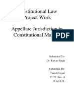 Constitutional Law Project Work