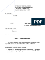 Republic of The Philippines National Capital Judicial Region Regional Trial Court Branch 12, Olongapo City