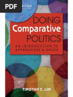 Doing Comparative Politics An Introduction To Approaches Issues by Timothy C. Lim