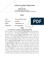 Unit-4 Administrative Law E-Notes-LLB 208