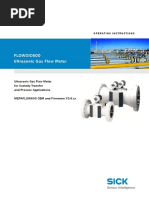 Operating Instructions Flowsic600 Ultrasonic Gas Flow Meter en Im0011355