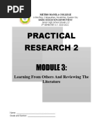 Private Files Module 3 Practical Research 2 Conceptual Framework and Hypothesis PDF