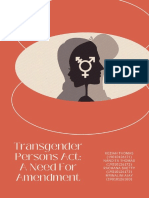 Transgender Persons Act (171,172,173,180)