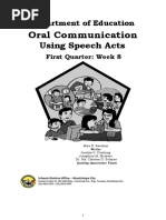 Oral Communication: Using Speech Acts