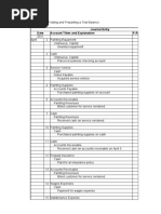 C3 - Problem 13 - Journalizing, Posting and Preparing A Trial Balance