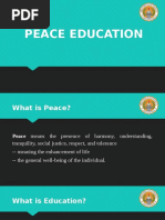 Module 5.2 Peace Education