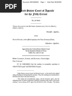 U.S. Court of Appeals For The Fifth Circuit - Marc Elias Sanctions - June 2021