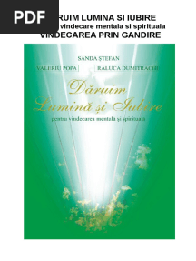 Valeriu POPA - Vindecare Prin Gandire