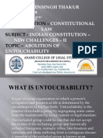 Abolition of Untouchability