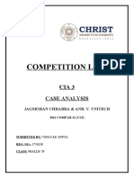 Competition Law: Case Analysis