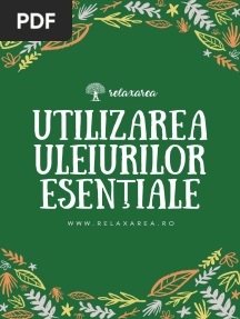 Utilizarea Uleiurilor Esentiale in Viata de Zi Cu Zi-Merged