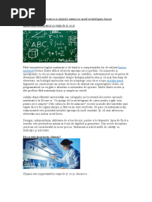Matematica Si Stiintele Naturii Ne Ajuta Sa Intelegem Lumea