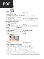 G3CB - Progress Test 2 (U6-10)